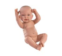 Llorens New Born bambina - bambola realistica neonato, corpo interamente in vinile 40 cm