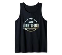 Lloret de Mar España Retro Lloret de Mar Spagna Vintage Surf Canotta