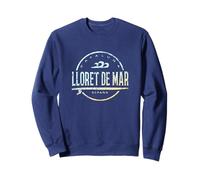 Lloret de Mar España Retro Lloret de Mar Spagna Vintage Surf Felpa