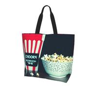 LLOTPQ Borsa a tracolla con stampa 3D Graphics Universe Space - Borse tote da donna, accessori per shopping e viaggi, perfetta per la vita quotidiana e altro ancora, Film Clapboard e Popcorn, Taglia