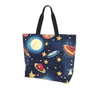 LLOTPQ Borsa a tracolla con stampa bandiera del Venezuela - Borse tote da donna, accessori per shopping e viaggi, perfetta per la vita quotidiana e altro ancora, Cielo stellato Universo Spazio, Taglia