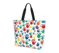 LLOTPQ Borsa a tracolla con stampa di stelle marine e conchiglie sabbiose - Borse tote da donna, accessori per shopping e viaggi, perfetta per la vita quotidiana e altro ancora, Stampa a mano., Taglia