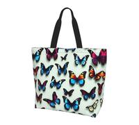 LLOTPQ Borsa a tracolla con stampa di zucca di Halloween con fantasma verde, borse da donna, accessori per shopping e viaggi, perfetta per la vita quotidiana e altro ancora, Farfalla e violoncello1