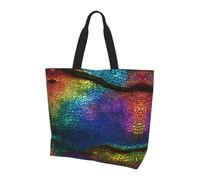 LLOTPQ Borsa a tracolla con stampa matematica - Borse tote da donna, accessori per shopping e viaggi, perfetta per la vita quotidiana e altro ancora, Pelle di serpente classica., Taglia unica