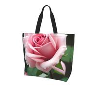 LLOTPQ Borsa a tracolla con stampa matematica - Borse tote da donna, accessori per shopping e viaggi, perfetta per la vita quotidiana e altro ancora, Fiore di rosa, Taglia unica