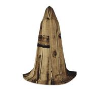 LLOTPQ L Halloween Capo con cappuccio - Unisex board Print Cosplay Robe per Natale, Víspera de Todos los Santos, Witch