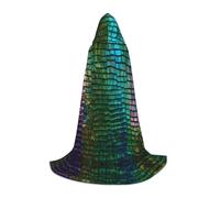 LLOTPQ S Halloween Capo con cappuccio - Unisex Magical Pattern Stampa Cosplay Robe per Natale, Víspera de Todos los Santos, Witch