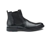 LLOYD Chelsea Boots EEZY 315 da uomo in pelle liscia nera, Nero , 41 EU
