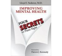 Lloyd I. Sederer Improving Mental Health (Copertina rigida)