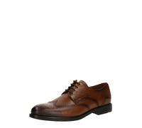 LLOYD Scarpe stringate da uomo EEZY 140 in pelle liscia marrone, marrone, 46 EU