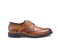 LLOYD Scarpe stringate da uomo EEZY 140 in pelle liscia marrone, marrone, 46 EU