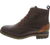 LLOYD Scarpe stringate da uomo HASCO, scarpe da lavoro da uomo, Ebony Cognac, 46 EU