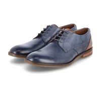 LLOYD Scarpe stringate da uomo/Scarpe da business/Scarpe basse Domino Blu Pelle liscia, 8 Atlantic Blue cammello, 43 EU