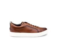 LLOYD Sneaker da uomo Metro in pelle liscia marrone, marrone, 43 EU