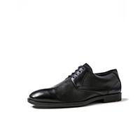 LLOYD Uomo Scarpa da Affari KALMAT, Uomini Scarpe Stringate,Soletta Removibile,Larga,Classico,Elegante,Scarpa Bassa,Lacci,Black,43 EU / 9 UK