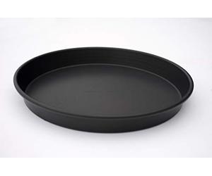 LloydPans - Padella per pizza pre-stagionata, 30,5 x 3,8 cm, colore: Grigio scuro