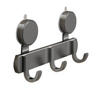LLPEIJIE026 Barra Portasciugamani a Ventosa Senza Foratura Gancio per Parete Doccia Ganci Multiuso Alluminio Ganci appendiabiti Porta Utensili Cucina,per Cameretta,Ingresso,Bagno