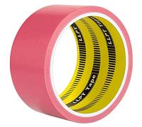 LLPT Nastro Adesivo Nastro Decorativo in Tessuto 1 Rotolo 5 cm x 9 m x 11 mil per la Decorazione di Interni ed Esterni di Artigianato Fai-da-te Nastro Decorativo in Tessuto Colore Rosa(DT601PK)