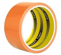 LLPT Nastro Adesivo Nastro Decorativo in Tessuto 1 Rotolo 5 cm x 9 m x 11 mil per la Decorazione di Interni ed Esterni di Artigianato Fai-da-te Nastro Decorativo in Tessuto Colore Arancione(DT601OR)