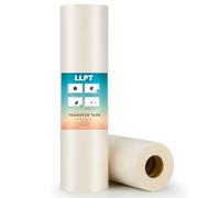 LLPT Nastro di Trasferimento per Vinile da 305mm x 30m, In Vinile Facilmente Senza Bolle, Efficace per Taglierine Artigianali, Adesivi, Vetro, Finestre, Progetti Fai da te (PG1200TT)