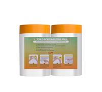 LLPT Nastro Drappo Pellicola Mascheratura Pre-Nastrata 2 Rotoli 110cm x 33m