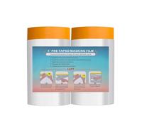 LLPT Nastro Drappo Pellicola Mascheratura Pre-Nastrata 2 Rotoli 140cm x 20m