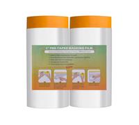 LLPT Nastro Drappo Pellicola Mascheratura Pre-Nastrata 2 Rotoli 140cm x 33m