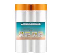 LLPT Nastro Drappo Pellicola Mascheratura Pre-Nastrata 2 Rotoli 150cm x 20m