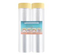 LLPT Nastro Drappo Pellicola Mascheratura Pre-Nastrata 2 Rotoli 270cm x 20m