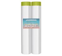 LLPT Nastro Drappo Pellicola Mascheratura Pre-Nastrata 2 Rotoli 270cm x 20m