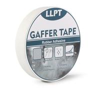 LLPT Nastro Gaffer di Grado Professionale Bianco 25mm x 15m