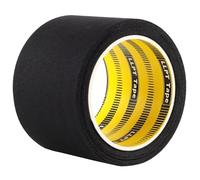 LLPT Nastro Sigillante Termoadesivo Impermeabile da | 76mm x 5m x 0.15mm | Materiali di Supporto Standard del Settore | per Riparazione in Neoprene Muta da Pesca tute da Pesca (IR3065) | Nero