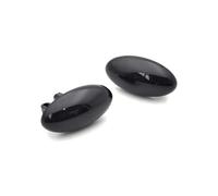 LLQJTC Indicatore Direzione Auto Per Citroen Per C1 Per Xsara 1999 2000-2010 2pcs Led Dinamico Indicatori Direzione Indicatore Laterale Luce Lampeggiante Luci(Dynamic Smoked)