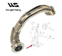 LLS AGR Tubo Per FIAT Doblo II Fiorino III 1.3 D Multijet 55250493