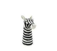 LLSJF Statuette Ornamento Statua Statua Di Decorazione Domestica Dei Mestieri Del Fiore Della Testa Della Zebra Animale Del Vaso Di Ceramica