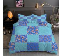 LLSZAHD Puzzle a Griglia Copripiumino Matrimoniale 260x240 Stampe Etniche Copripiumone in Morbida Microfibra 3D, Set Biancheria da Letto con Cerniera Incluso 1 Copripiumini e 2 Federe