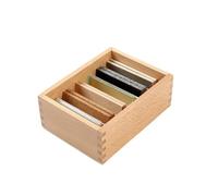 LLTCMYGS Compresse Termiche Montessori, Giocattolo Sensoriale in Legno per Abbinamento della Temperatura per Bambini