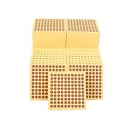 LLTCMYGS Cubi di Legno Montessori Mille, 45 Lastre da Cento, 9 Cubi di Mille e Vassoi,A
