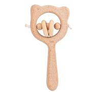 LLTCMYGS Giocattoli a Campana a manovella in Legno Montessori per Neonati, Giocattoli per afferrare i Primi Neonati,Model a