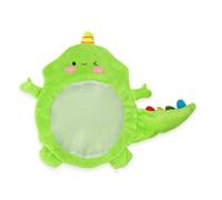 LLTCMYGS Giocattoli di percezione tattile Montessori Baby Soles, Sacchetti di Rete riempiti Fai da Te, Tappetino sensoriale per Gioco di Massaggio per Bambini autistici,Little Dinosaur