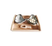 LLTCMYGS Giocattoli in Legno Montessori per Il Training dei movimenti di Base, Strumenti sensoriali per Il Gioco di Ruolo per Bambini