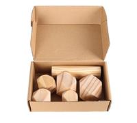 LLTCMYGS Giocattoli Jenga in Legno Montessori Color Building Block, Giocattoli in Pietra bilanciata