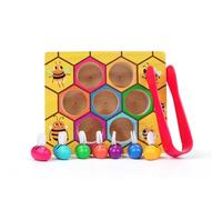 LLTCMYGS Giocattolo a Nido d'Ape in Legno Montessori, Giocattolo di abilità motoria fine del Bambino, Regalo per l'educazione prescolare