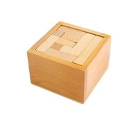 LLTCMYGS Giochi in Legno Montessori, Scatola di Puzzle, Gioco Cerebrale per Test di Qi, Scatola Porta Puzzle