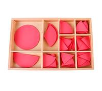 LLTCMYGS Insegnamento della Matematica a Cerchio frazionario Combinato AIDS, Educazione Matematica in Legno Montessori