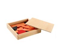 LLTCMYGS Lavagna di Analisi della Lettura Montessori, Giocattolo in Legno per Il Linguaggio e la Lettura per Bambini