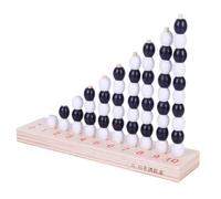 LLTCMYGS Montessori 0-10 Scale di Perle dei Numeri Dispari e Pari, Giocattolo Educativo per Contare per Bambini in età Prescolare