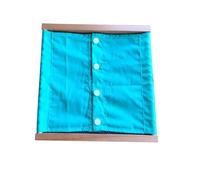 LLTCMYGS Montessori Clothing Frame Life Teaching AIDS, Busy Clothing Board Toys,Model c