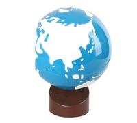 LLTCMYGS Montessori Globe Scienza E Cultura Giocattolo, Bambini Apprendimento Precoce Ausili Didattici,Model a