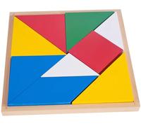 LLTCMYGS Montessori in Legno Tangram Thinking Puzzle Toys, rompicapo per Coltivare l'abilità logica